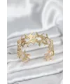 ietaks™ Pirinç Gold Renk Vintage Kadın Bileklik