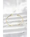 ietaks™ Pirinç Gold Renk Yılan Model Bileklik