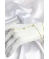 Pirinç Gold Renk Yonca Model Kadın Şahmeran