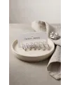 Pirinç Gümüş Renk İnce Oval Küpe Seti
