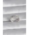 ietaks™ Pirinç Gümüş Renk Kadın Yüzük