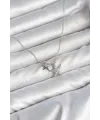 Pirinç Gümüş Renk Minimal Yıldız Model Kadın Kolye