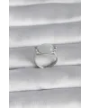 ietaks™ Pirinç Gümüş Renk Sedefli Kadın Yüzük