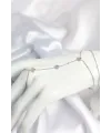 Pirinç Gümüş Renk Yonca Model Kadın Şahmeran