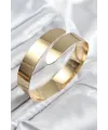 ietaks™ Pirinç Sarmal Model Gold Renk Pazu Bileklik