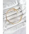 ietaks™ Pirinç Sıralı Deniz Yıldızı Model Gold Renk Kadın Pazu Bileklik