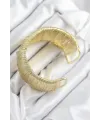 Pirinç Tel Sarma Model Gold Renk Kadın Bileklilk