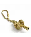 Pirinç Top Arabası Anahtarlık 2254d