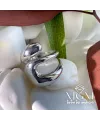 Pirinç Üzeri Rodyum Kaplama Yüzük - Yz-0102-c
