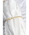 Pirinç VIP Seri Gold Renk Petek Model Kadın Bileklik