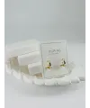 Pirinç Zirkon Küpe - Kp00304