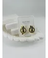 Pirinç Zirkon Küpe - Kp00329