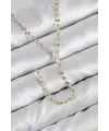 ietaks™ Pirinç Zirkon Taşlı Gold Renk Kadın Y Kolye