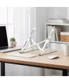 Plastik Katlanır Tablet Standı – Ayarlanabilir Açılı, Taşınabilir Masaüstü Telefon Ve Tablet Tutucu Stand