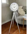 Platin Classic White Roma Tripod Ayaklı Saat