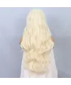 Platin Fiber Sentetik Front Lace Tül Peruk