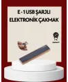 Plazma Ark Teknolojili Elektrikli Çakmak – Dokunmatik, Led Göstergeli, Şarj Edilebilir