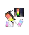 Pluse 5 Mikrofonlu Rgb Kablosuz Hoparlör - Beyaz