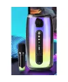 Pluse 7 Mikrofonlu Rgb Kablosuz Hoparlör - Beyaz