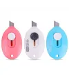 PM-14375 Çelik Bıçaklı Mini Tekli Falçata Maket Bıçağı