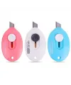 PM-14375 Çelik Bıçaklı Mini Tekli Falçata Maket Bıçağı