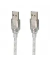 PM-17410 Şeffaf 5 Metre Usb Erkek-Erkek Kablo