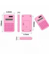 PM-25421 Pembe Mini Hesap Makinesi