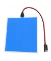 PM-37724 100x100mm Elektrominesans (EL) 3V Led Panel Mavi Aydınlatmalı Esnek Yapı