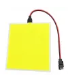 PM-37725 100x100mm Elektrominesans (EL) 3V Led Panel Sarı Aydınlatmalı Esnek Yapı