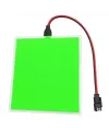 PM-37726 100x100mm Elektrominesans (EL) 3V Led Panel Yeşil Aydınlatmalı Esnek Yapı