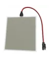PM-37727 100x100mm Elektrominesans (EL) 3V Led Panel Beyaz Aydınlatmalı Esnek Yapı