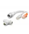 Poe Splitter - T Tipi Su Geçirmez Rj45 Veri + Güç Ayirici ND2451