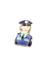 Polis Broş - Mavi