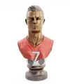 Polyester Ronaldo Figürü Büst