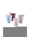 Poşetli Pipetli 3lü Bardak Ur 3181