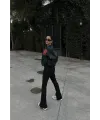 Pötikare Desen Nakışlı Kolej Ceket - Haki