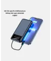 Powerbank 20000 Mah 4 Çıkışlı Hızlı Şarjlı Ve Led Göstergeli