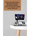 Powerbank Aynalı Bluetooth Kulaklık Ve Akıllı Saat Seti Anc Özelliği Dokunamatik