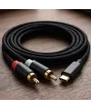 Powermaster PM-29963 2xRca To Type-C 2 Metre Kablo