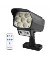 Powermaster SH-863A Kamera Görünümlü Hareket Sensörlü 63 Ledli Solar Lamba