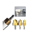 PPRC Boru Genişletme ve Delme Bits Uçlu Matkap Seti DMX4760