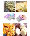 Pratik Cips Chopper Şekilli Sebze Meyve Ve Gıda Dilimleyici