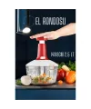 Pratik El Rondosu Üstten Basmalı 5 Bıçaklı 2.5 LİTRE 14X18CM 720896
