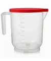 Pratik Mutfak Ölçü Kabı - 2 Litre Dereceli Şeffaf Hazne Bpa Free