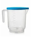 Pratik Mutfak Ölçü Kabı - 2 Litre Dereceli Şeffaf Hazne Bpa Free