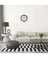 Precision Black 40 Cm Metal Duvar Saati