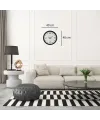 Precision Black 40 Cm Metal Duvar Saati