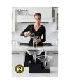 Premium 2li Şeffaf Huni Seti: İtalyan Tasarımı BPA Free Kristal Netliğinde Kusursuz Akış