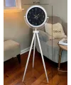 Premium Mermer Desenli Tripod Ayaklı Saat