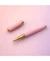 Premium Pembe Metal Roller Kalem
